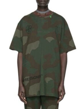 Off-White Camo Oversized Tee